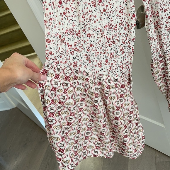 Funky flared bell bottom jumper! Beautiful mix matched pattern - Picture 2 of 5